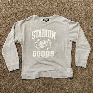 Grey Stadium Good Sweater